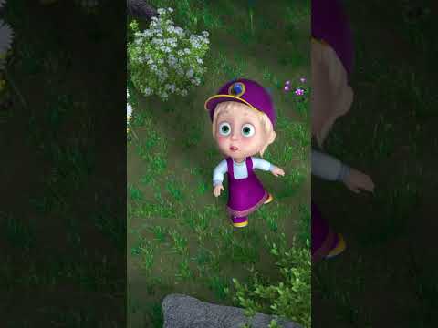 Badai petir? Tak ada pohon! โก๐ด #mashaandthebear #MashadanBeruang #Shorts #PergiMendaki #kartunanak