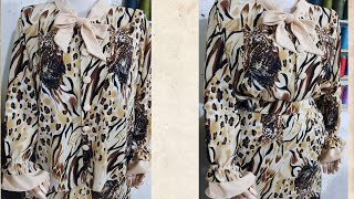فصال وخياطة تنوره موديل جميل