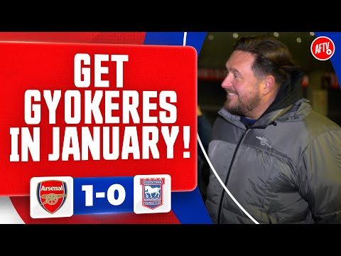 Get Gyokeres In January! (Marty) | Arsenal 1-0 Ipswich