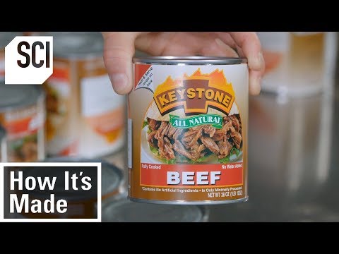 How Factories Produce Canned Meat | How It's Made