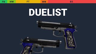 Dual Berettas Duelist Wear Preview
