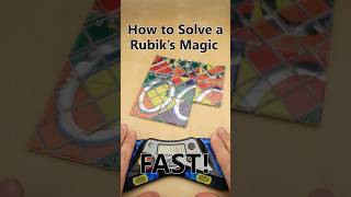 The FASTEST way to solve a Rubik's Magic!