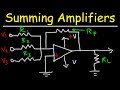 Summing Amplifier Concepts and Applications