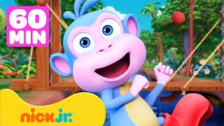 Dora | ¡Botas se divierte con los monos! 🐵 60 minutos | Dora y sus amigos | Nick Jr. en Español