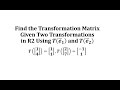 Linear Transformations in R2