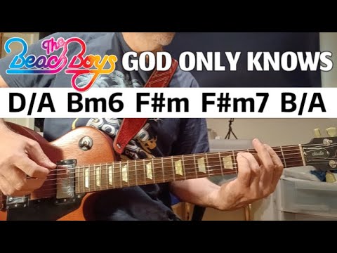 God Only Knows - The Beach Boys - Guitar Lesson #godonlyknows