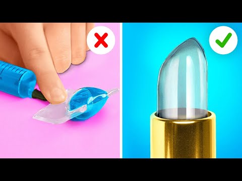 GENIUS BEAUTY HACKS YOU’VE NEVER HEARD OF ||Total Makeover with Hacks & Cute Crafts by 123 GO! GOLD