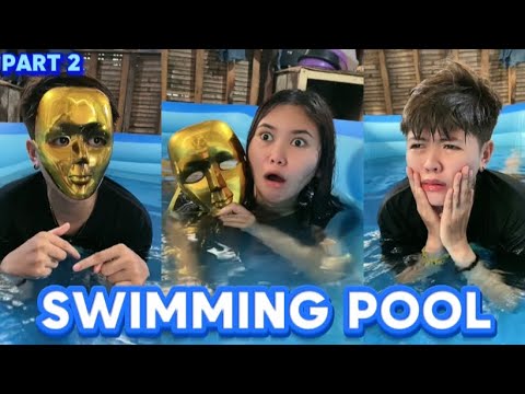 NASA SWIMMING POOL NI ANGEL SI GOLD BOY | ANGEL FUNNY VIDEO | GOODVIBES.