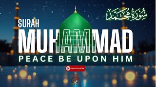 📖 Surah Muhammad | Beautiful & Soothing Recitation | Powerful Quranic Message 🌿✨