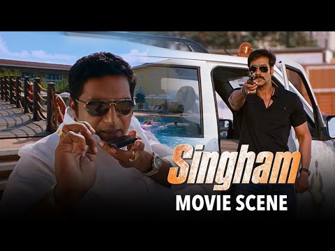 Ajay Devgn Catches Anjali’s Kidnappers | Singham | Movie Scene