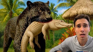 I FOUND An ALLIGATOR… And MY JAGUAR ATE IT!
