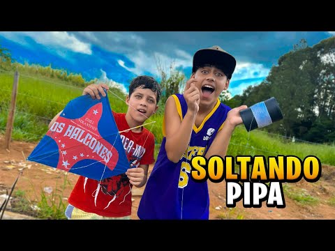 LEVEI AS CRIANÇAS PRA SOLTAR PIPA E ELES FICARAM SURPRESOS !😱