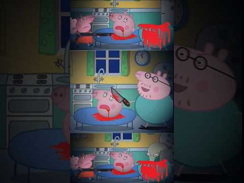 La Animación de PEPPA PIG Dónde PAPÁ CERDITO ASESINA a MAMÁ CERDITA 😰