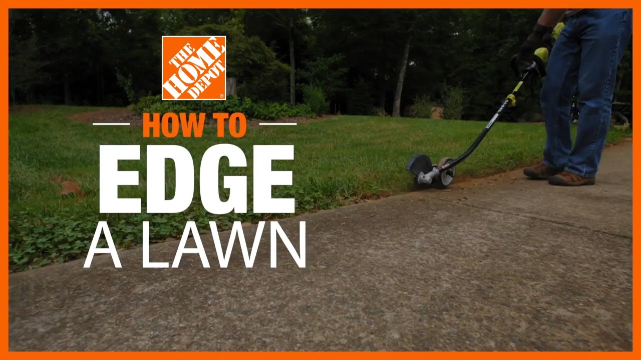 How to Edge a Lawn