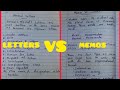 Memo and Letter Writing Essentials