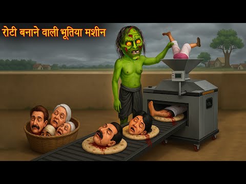 रोटी बनाने वाली भूतिया मशीन | Ghost Machine | Hindi Kahaniya | Horror Stories | Chudail Ki Kahaniya