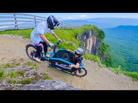 DOWNHILL CON LA CARGO BIKE (resiste?)