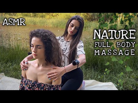 Sleep ASMR Massage in Nature | Bird Sounds, No Talking, Deep Calm