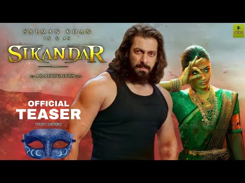 Sikandar Teaser Grand Entry Of  Salman Khan in Mask, Sikandar Teaser Release Date