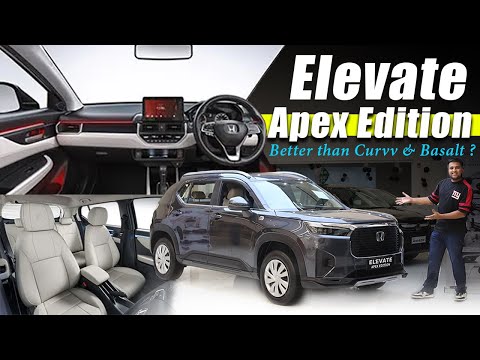 New Honda ELEVATE Apex Edition -  V & VW at just 12.86 Lakhs | Better than Tata Curvv or Creta EX/S?