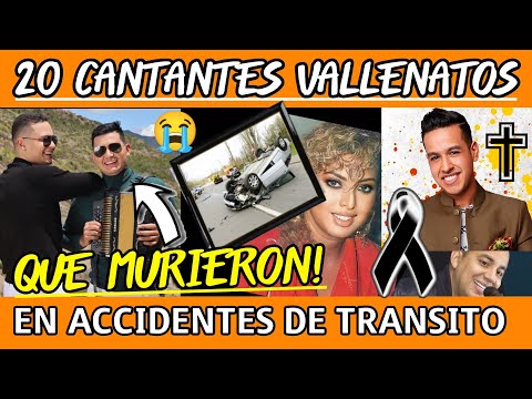 20 Cantantes Vallenatos que murieron en accidentes de transito (Del primero nadie sabia)