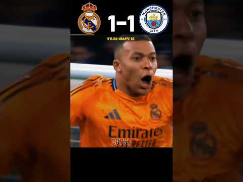 Real madrid VS Man city UCL 2025 #realmadrid #mancity #football