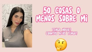 50 COSAS (o menos) SOBRE MI | DANI FERMIN