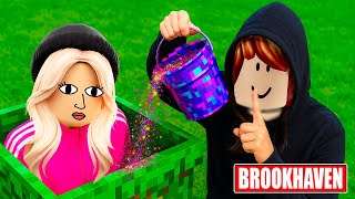 ATTENTION C UNE HACKEUSE sur BROOKHAVEN RP ROBLOX