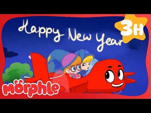 O vídeo de feliz ano novo de Morphle! 🎇 | Orphle em Português | Desenhos Animados para Crianças