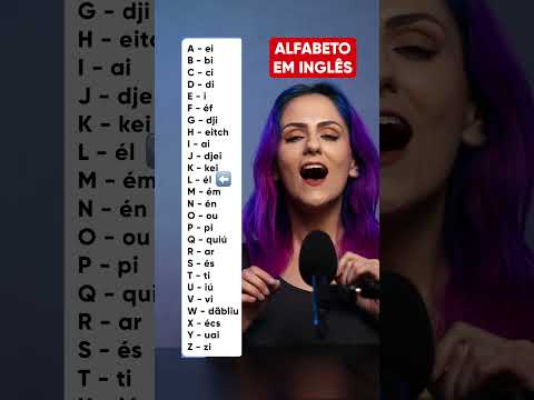 Alfabeto em Inglês 🔤🤯 | Teacher Elza
