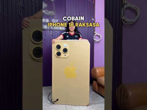 IPHONE 16 PRO MAX RAKSASA BISA NYALA😱‼️