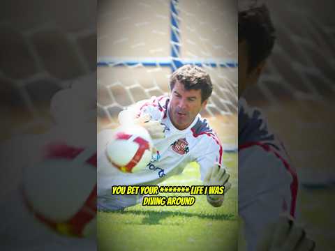 Hilarious Roy Keane story on time he went in nets 😂 #football #roykeane