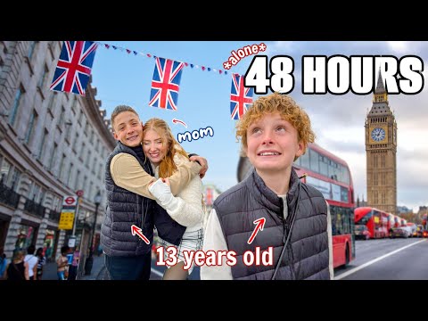 I messed up 🥲 48 hours ALONE w/ my teenagers in LONDON! *story time* (jet lag + EVERYTHING we did)