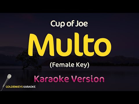 Multo – Cup of Joe (High Quality Karaoke) (Female Key)