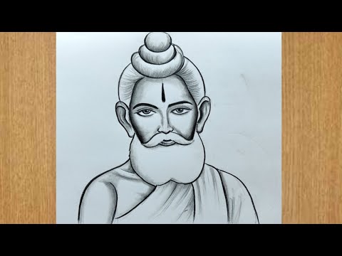 how to draw baba loknath easy pencil sketch drawing,loknath thakur drawing  for loknath puja special