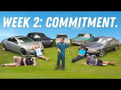 WEEK 2 - DAILY DRIVING Our $2,500 Car Builds! (Daily Challenge Ep.4)