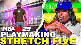 Duke Dennis OFFICIAL NBA 2K25 Playmaking Stretch Big Build!