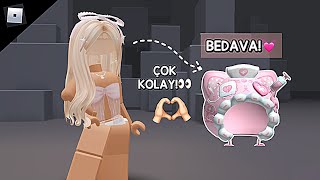 [ 🎀 ÇOK KOLAY! ] ROBLOX YENİ BEDAVA ITEM NASIL ALINIR?💓🫶🏻