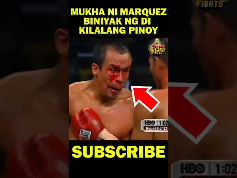 MARQUEZ BIYAK ANG MUKHA BINUGBOG NG DI KILALANG PINOY! #shorts
