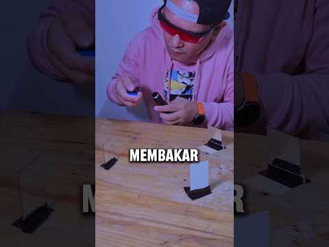 Jangan Arahkan Laser Biru Ke Cermin #eksperimen
