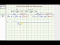 Simplifying Rational Expressions