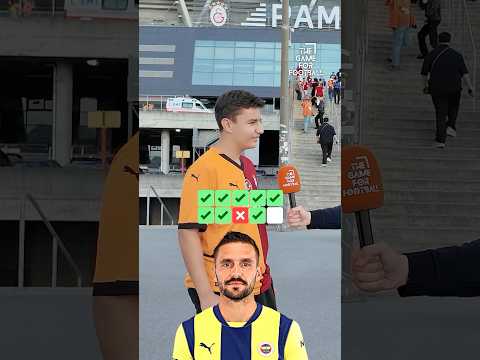 Hangi oyuncular Süper Lig kazandı: Neredeyse 10/10 yapıyordu😲 #football #quiz #galatasaray #keşfet