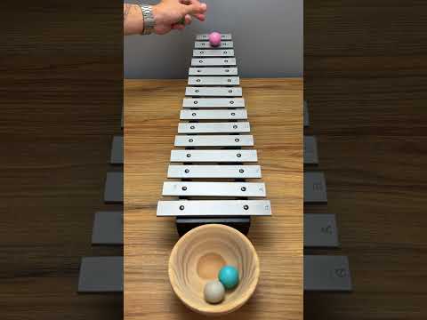 🎶 Magical Metalophone Ball Drop #SoothingASMR