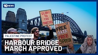 Tens Of Thousands To March For Palestine On Sydney Harbour Bridge After Supreme Court Approval | 10