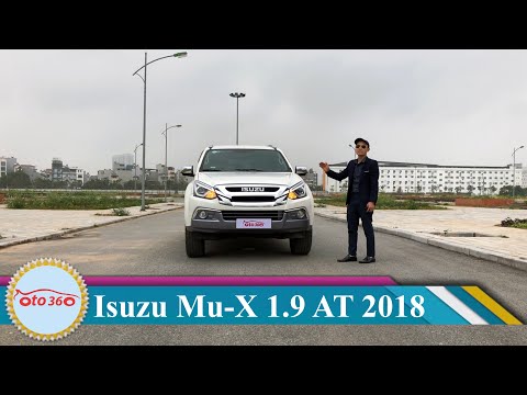 Bán xe Isuzu MuX 2018 số tự động, máy dầu, nhập khẩu