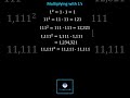 Understanding Patterns in Squaring Numbers with Ones