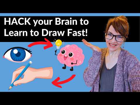 HACK Your Brain (Beginners Learn To Draw Fast!)