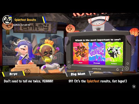 Splatoon 3 - Grand Festival Splatfest Results [Anarchy Splatcast]