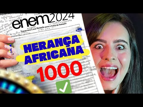 DESAFIOS PARA VALORIZAÇÃO DA HERANÇA AFRICANA - REDAÇÃO PRONTA SOBRE O TEMA ENEM 2024