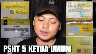 PSHT 5 KETUA UMUM BERBEDA